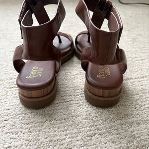 Franco Sarto Women's Rich Brown Sandals